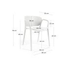 Silla 100% de exterior Ania