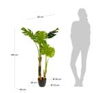 Plante artificielle Philodendron de 130 cm