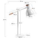 DE_Lampe de table Tescarle noir