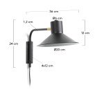 Applique Aria petit noir