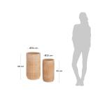 Lot de 2 pots en terre cuite Celi Ø 34 cm / Ø 25 cm