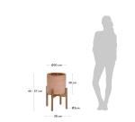 Cache-pot Dalva en terre cuite Ø 26 cm