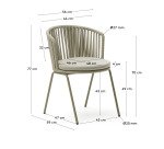 Chaise d'extérieur Saconca