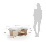 Balwind  coffe table 110 x 60 cm