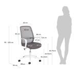 Chaise de bureau Melva