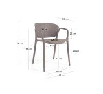 Chaise spécial jardin Ania