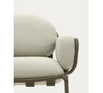 Butaca de exterior Joncols de aluminio con acabado pintado verde