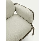 Butaca de exterior Joncols de aluminio con acabado pintado verde