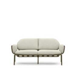 Canapé de jardin Joncols - 2 places - Structure aluminium verte