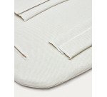 Coussin de chaise Joncols beige 43 x 41 cm