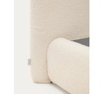 Martina bedhoes in off-white boucle voor een matras van 160 x 200 cm