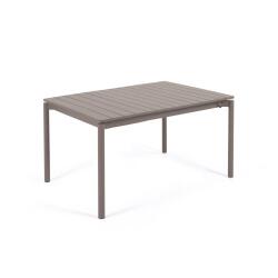 Table d'extérieur extensible Zaltana - structure aluminium