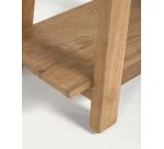 Repose-pieds Safara bois massif de tek recyclé 50 x 32 cm