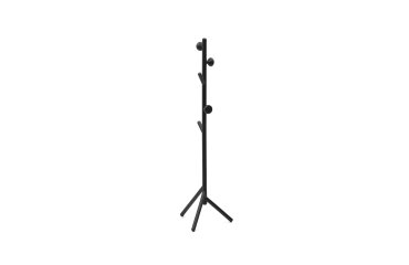 Portemanteau Nadue en bois de hêtre avec finition noire 170 cm