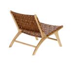 Fauteuil Calixta bruin