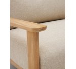 Canapé Tirant 3 places en bois de teck 212 cm