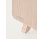 Nunila bedside table in ash veneer 40 x 46 cm