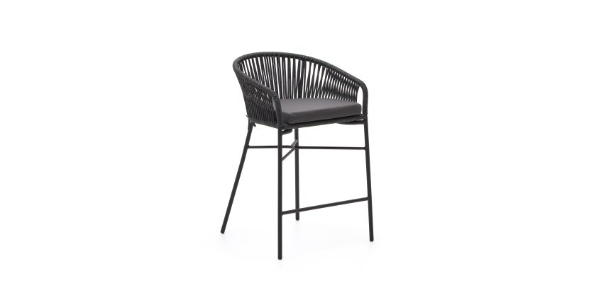 Tabouret Yanet corde H.65 cm