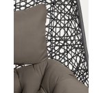 Zwarte Florina fauteuil