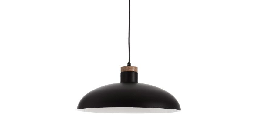 Lampe suspension Gotram noir