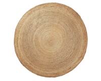 Tapis rond Doc 100 % jute couleur naturelle Ø 200 cm