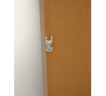 Sormina picture with 3 brown squares 60 x 90 cm