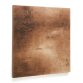 Sabira abstract canvas in oxidised copper 100 x 100 cm