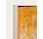 Tableau abstrait Selnar jaune 200 x 120 cm