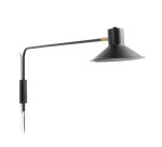 Aplique Aria de acero con acabado negro