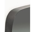 Miroir mural Marco métal noir 40 x 40 cm