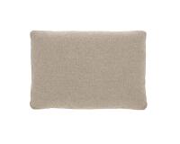 Blok cushion in beige, 40 x 60 cm