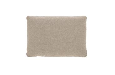 Blok cushion in beige, 40 x 60 cm