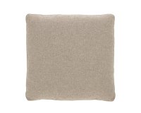 Blok cushion in beige, 60 x 60 cm