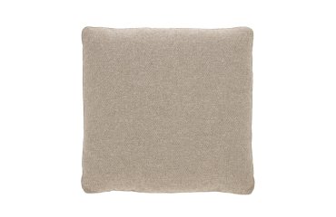 Beige Blok-kussen 60 x 60 cm