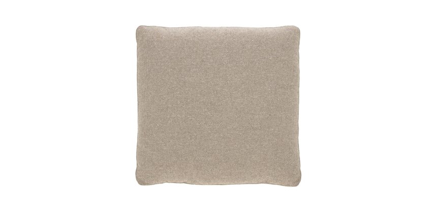 Coussin Blok beige 60 x 60 cm