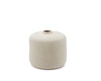 Jarrón Serina de papel maché blanco 36,5 cm
