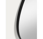 Miroir Anera en acier 93 x 90 cm