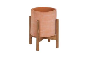 Cache-pot Dalva en terre cuite Ø 26 cm