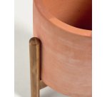 Cache-pot Dalva en terre cuite Ø 26 cm