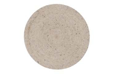 Tapis rond Takashi 100 % laine gris