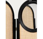 Biombo Lalita de ratán 150 x 180 cm