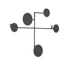 Patère Vianela 52 x 40 cm