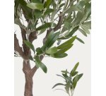 Plante artificielle Olivo avec pot noir 140 cm