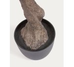 Plante artificielle Olivo avec pot noir 140 cm