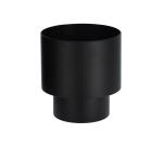 Macetero redondo Mash metal negro Ø 28 cm