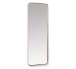 Miroir mural Marco métal doré 55 x 150,5 cm