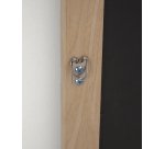 Miroir Wilany 52,5 x 152,5 cm avec finition naturelle