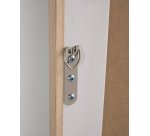 Miroir Yvaine 80,5 x 180,5 cm avec finition naturelle