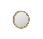 Miroir rond Alum bois massif de mindi  Ø 50 cm