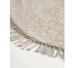 Tapis rond Orwen 100 % coton Ø 100 cm